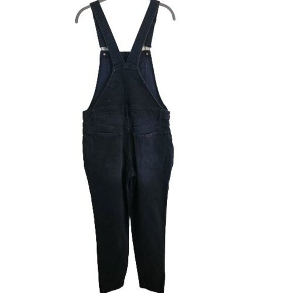 Old Navy Denim Black Overalls Size 10 Tall - Picture 2 of 7